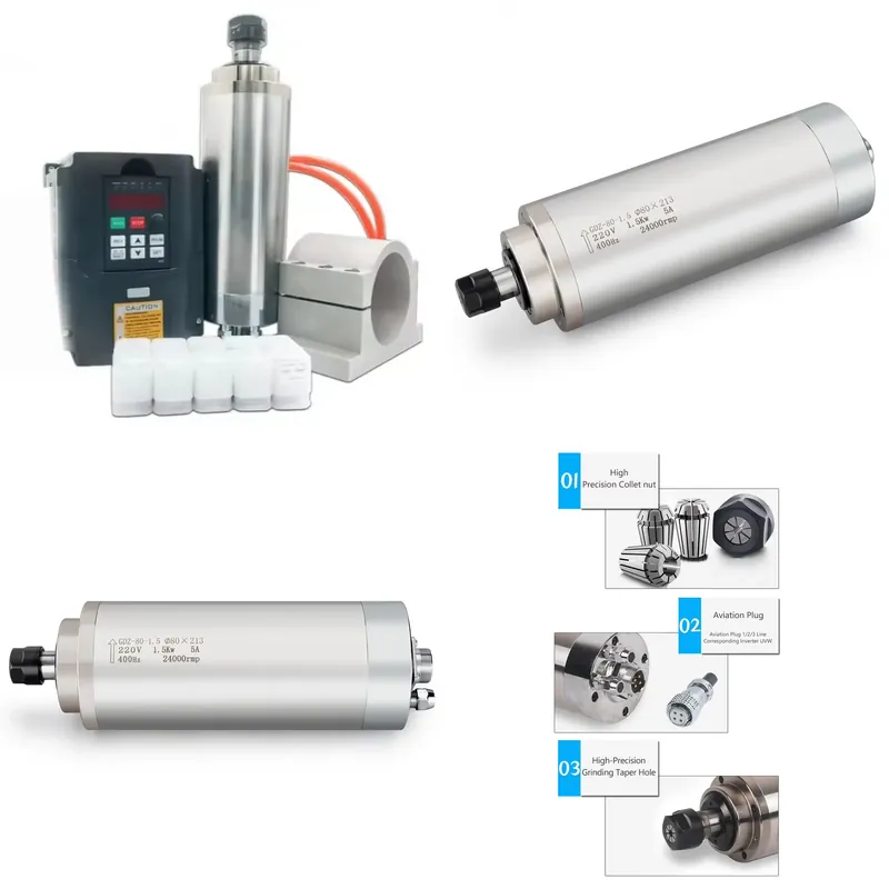 Water Cooled Spindle - 2026 NOVO Kit de Motor Spindle