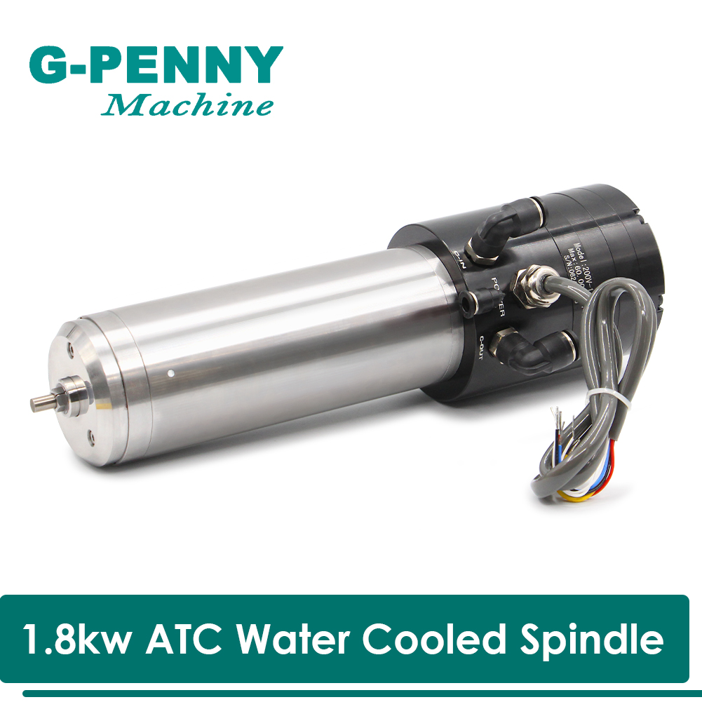 Water Cooled Spindle - Eixo refrigerado a água 1.8kw 220v