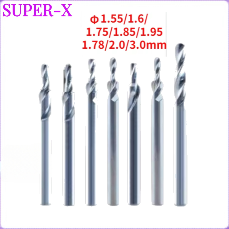 Carbide End Mill - 1 peça broca de aço de