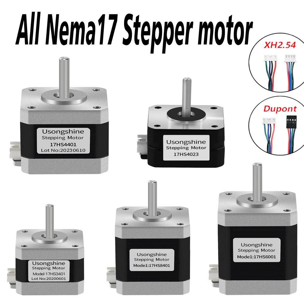 Stepper Motor Nema17 - Motor de Passo Usongshine Nema17 17HS4401