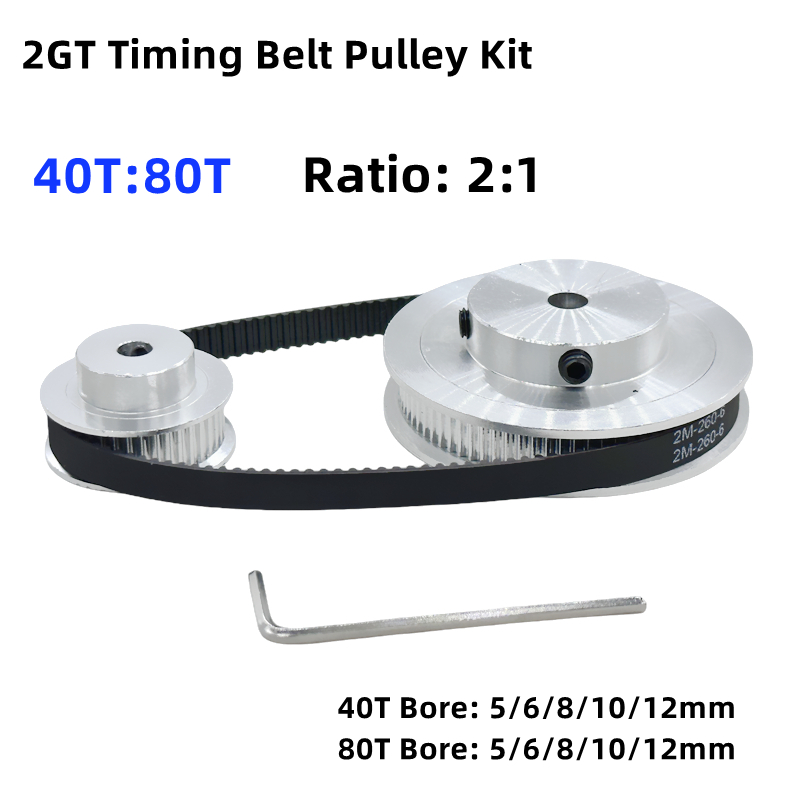 Gt2 Belt - 2gt 2m 80 dentes 40t gt2