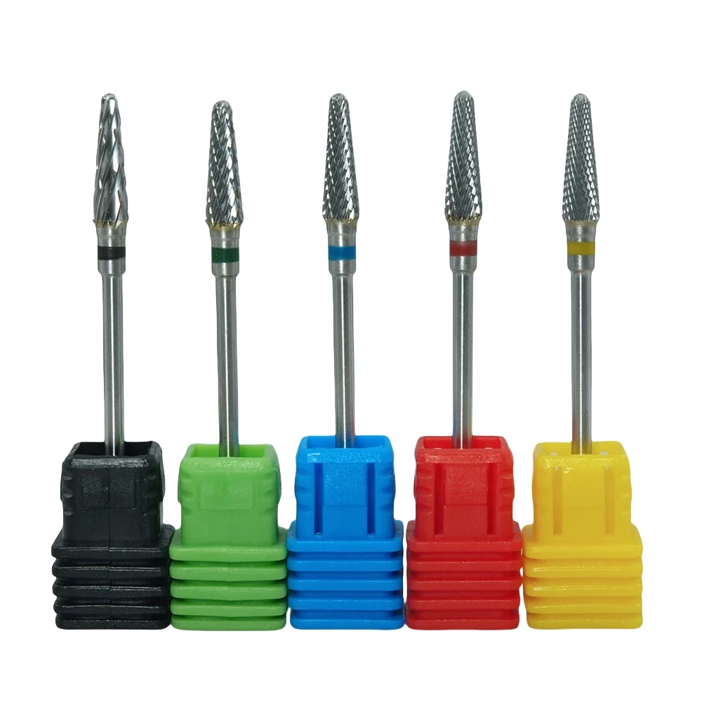 Carbide End Mill - Conjunto de 5 peças de brocas