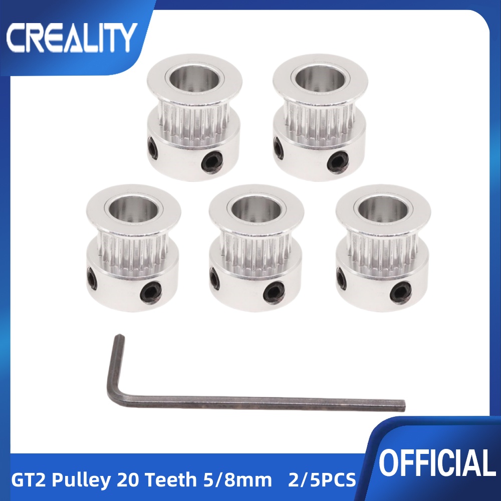Aluminium Profile 2020 - 2/5 PCS Polia GT2 20 Dentes