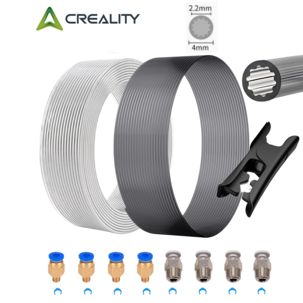 Aluminium Profile 2020 - Tubo PTFE em Forma de Estrela