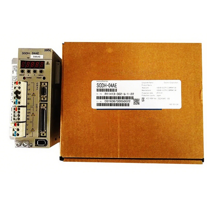 Servo Motor - Motor Servo Rotativo Incluindo SGDL-08AS, SGM7G-44AFA6C,