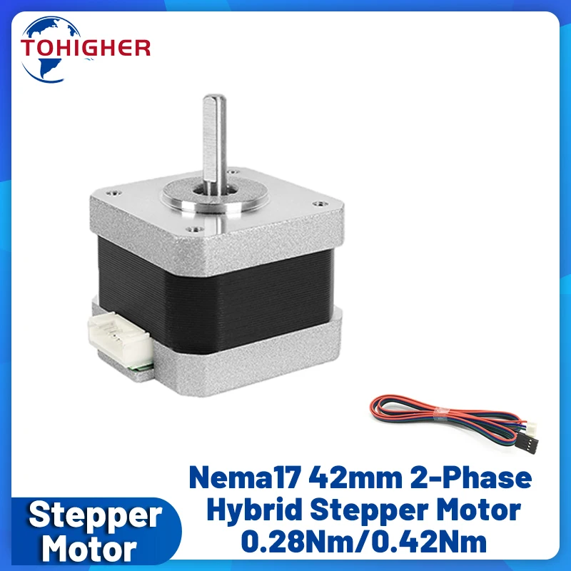 Stepper Motor Nema17 - Motor de Passo Nema17 42 com