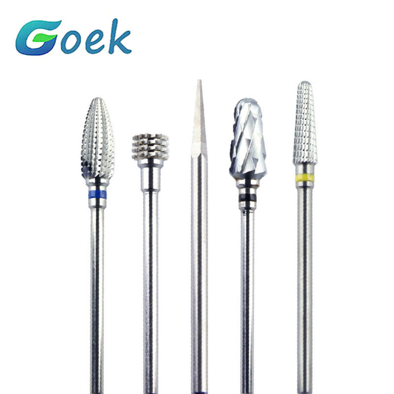 Carbide End Mill - Brocas dentárias de polimento de 1