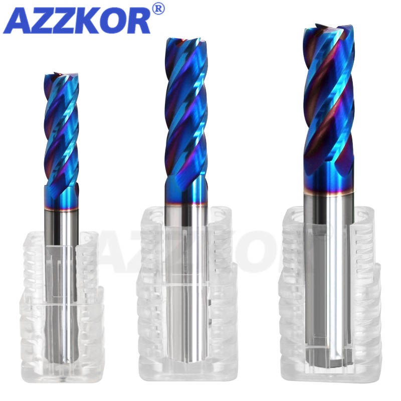 End Mill Set - Liga de revestimento tungstênio aço fresa,