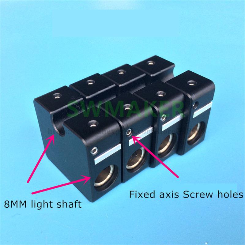 Linear Rod 8Mm - UM2 versão atualizada bloco deslizante cruzado