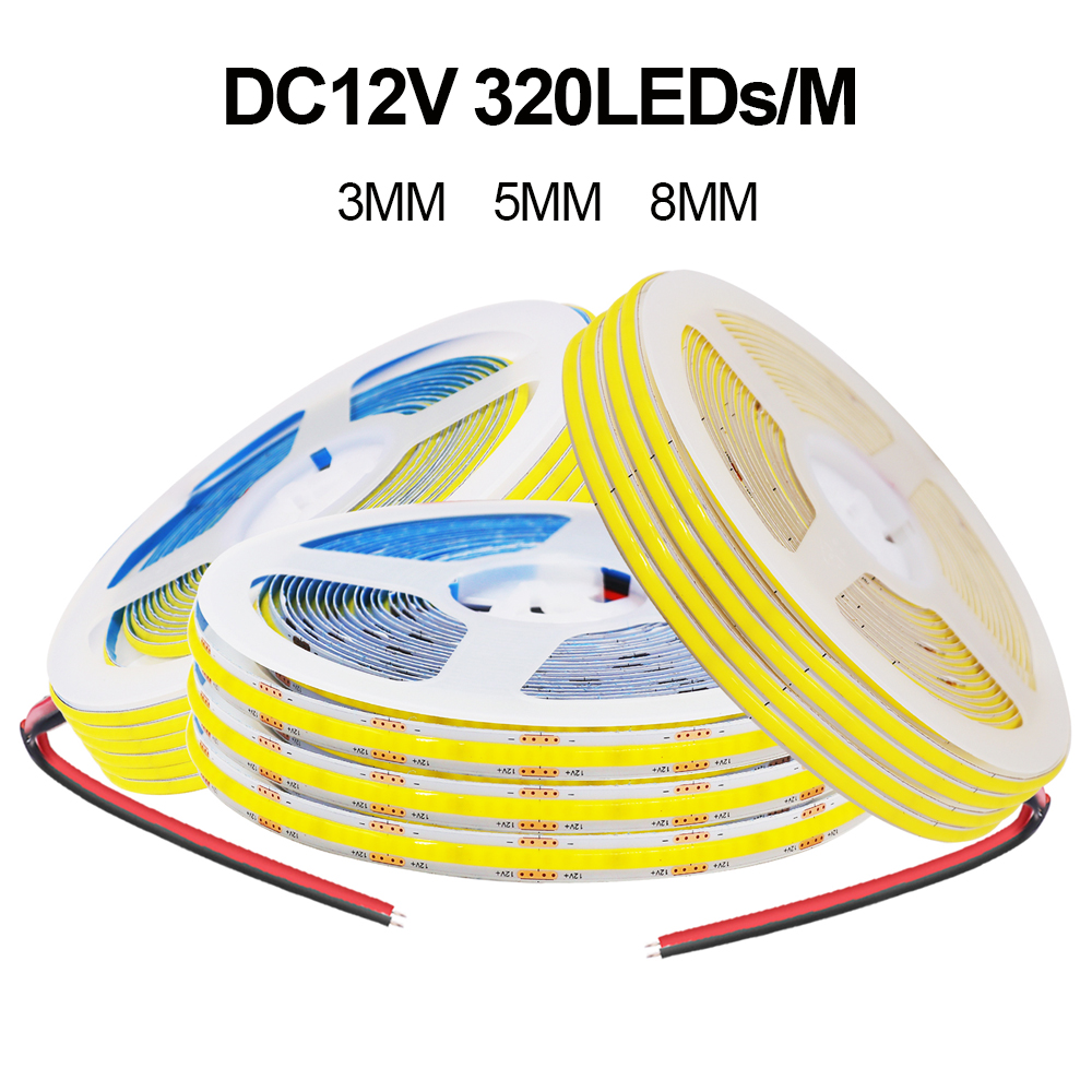 Fita LED COB 3MM 5MM 8MM 5V 12 - Linear Rod 8Mm avaliação e preço