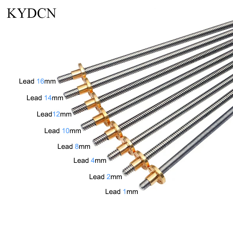 Parafuso Trapezoidal T8 de Aço - Lead Screw 8Mm avaliação e preço