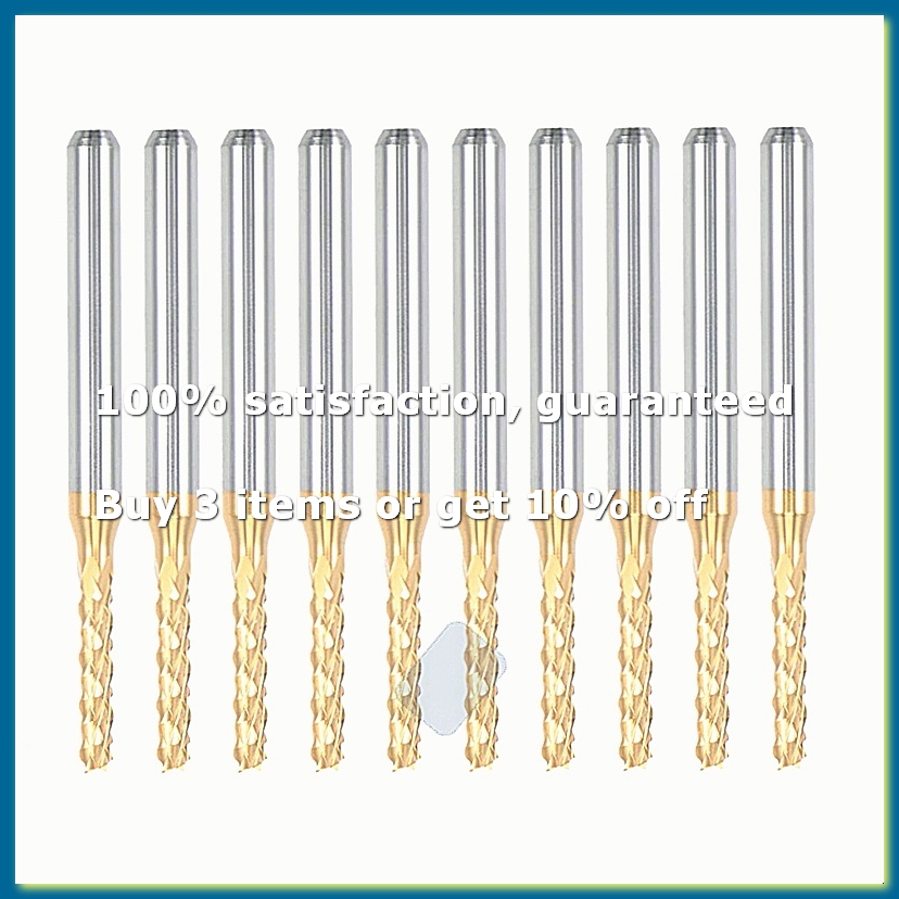 10 Peças de Fresa de Metal Dur - End Mill avaliação e preço
