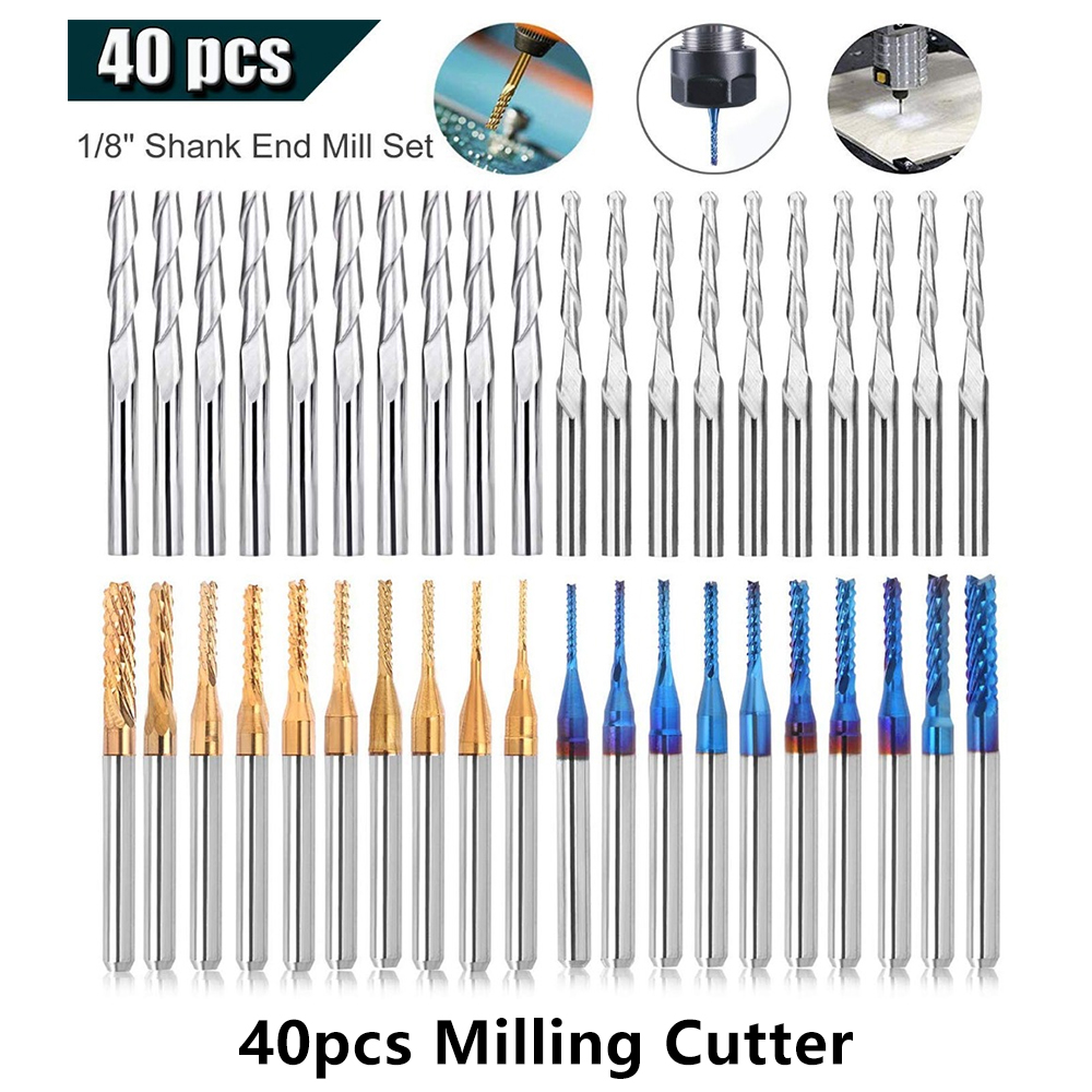 Twotrees conjunto de brocas de - End Mill Set avaliação e preço