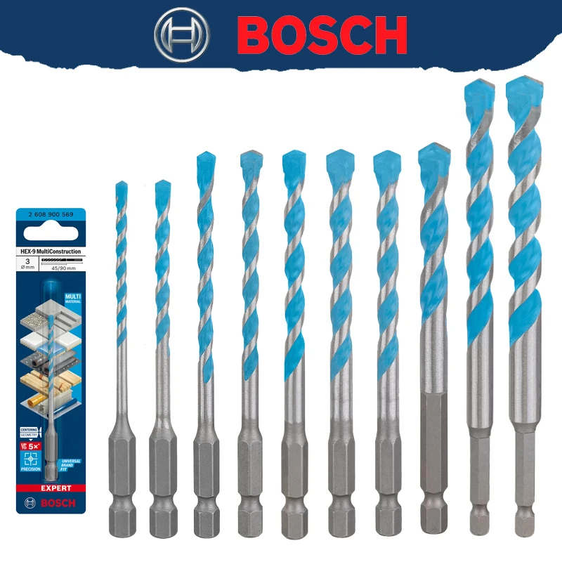Broca Multiuso BOSCH EXPERT HE - Drill Bit Set avaliação e preço
