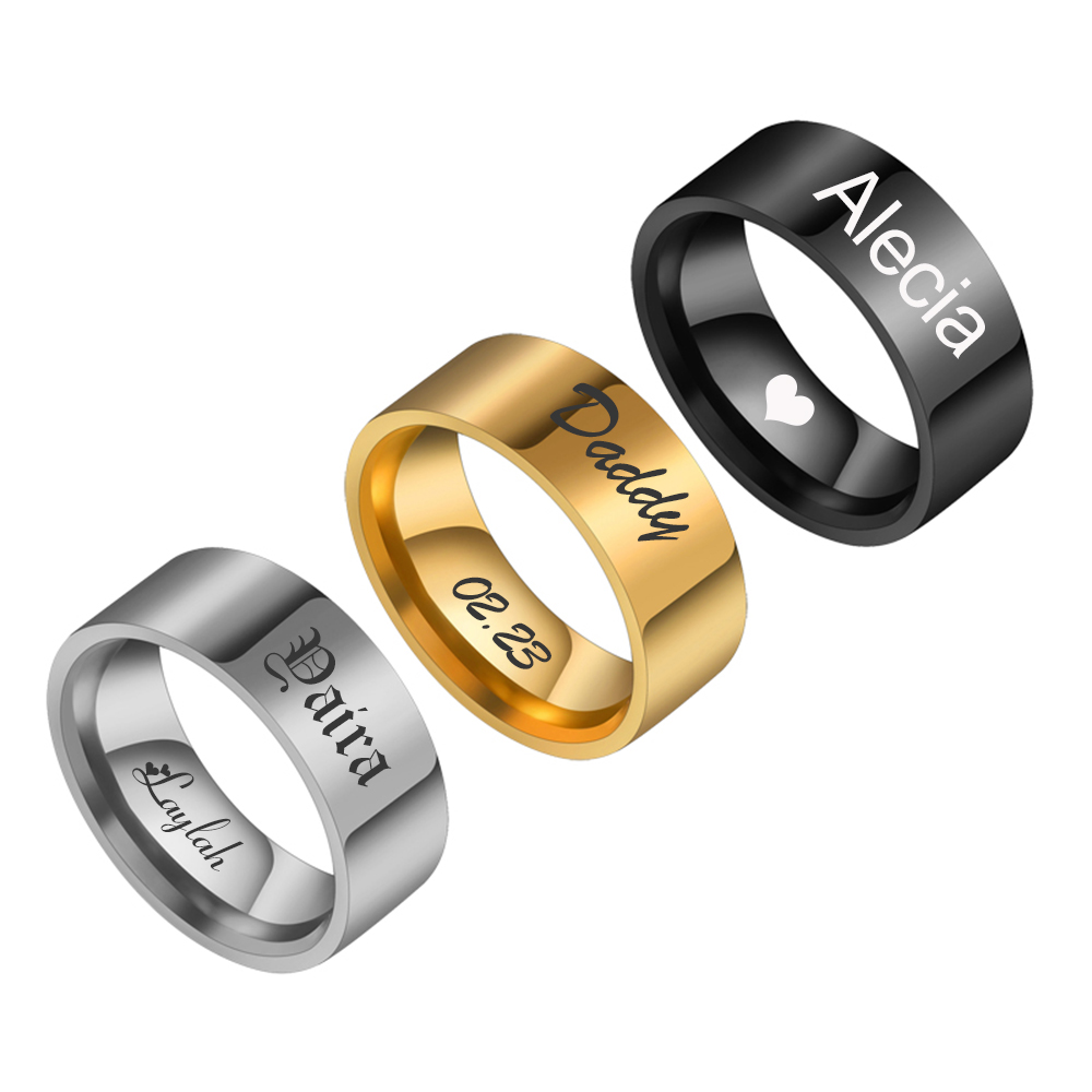 Anéis Punk Personalizados com  - Coupling 8Mm avaliação e preço