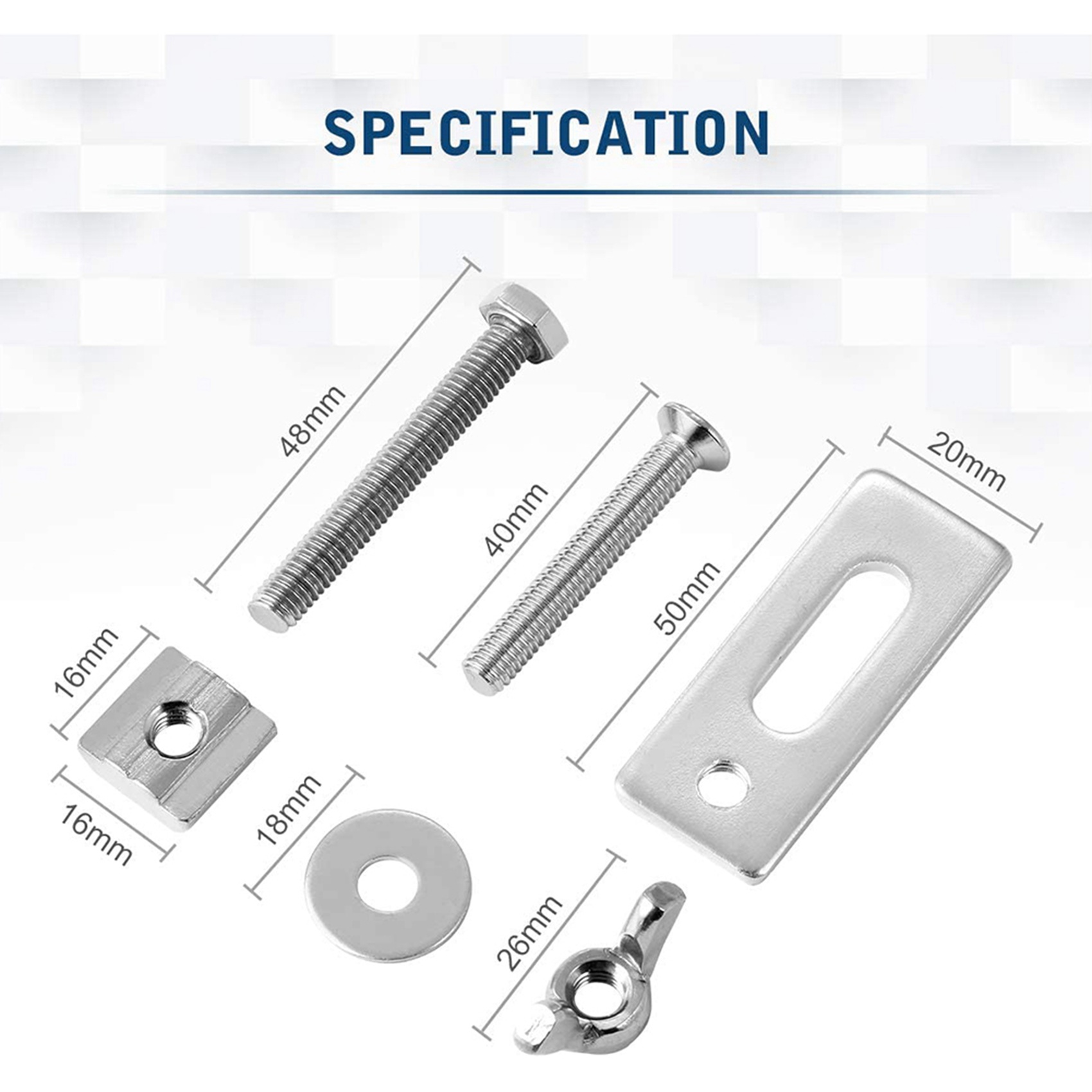 B62B-8 Pack T-Track Clamp, Kit - 3018 Cnc avaliação e preço