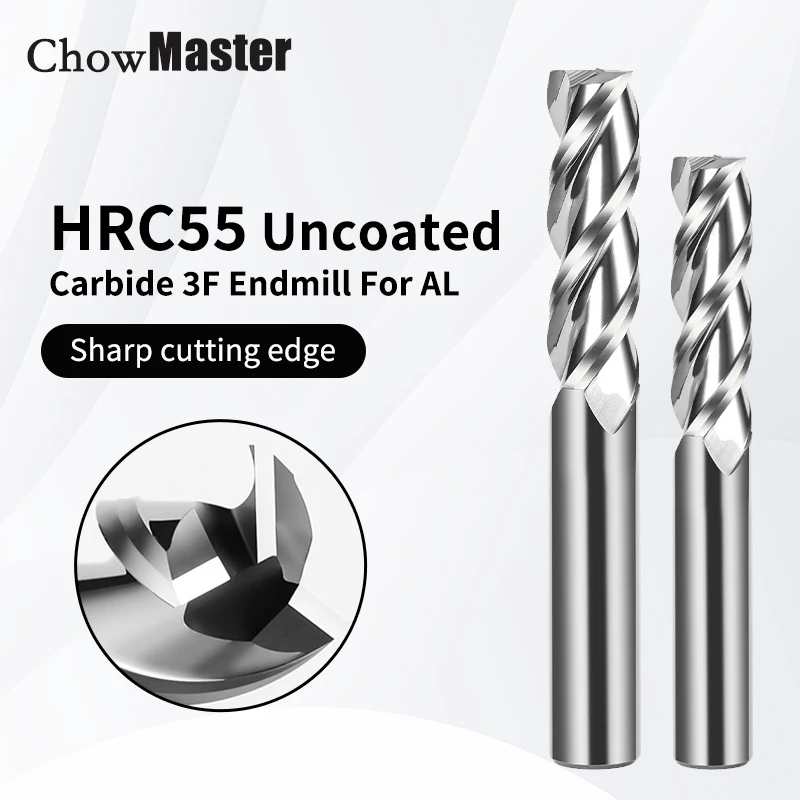 3f fresa de alumínio 4mm 6mm 8 - End Mill avaliação e preço