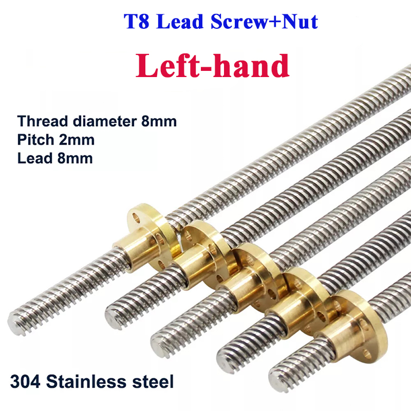 T8 parafuso de chumbo rosca es - Lead Screw 8Mm avaliação e preço