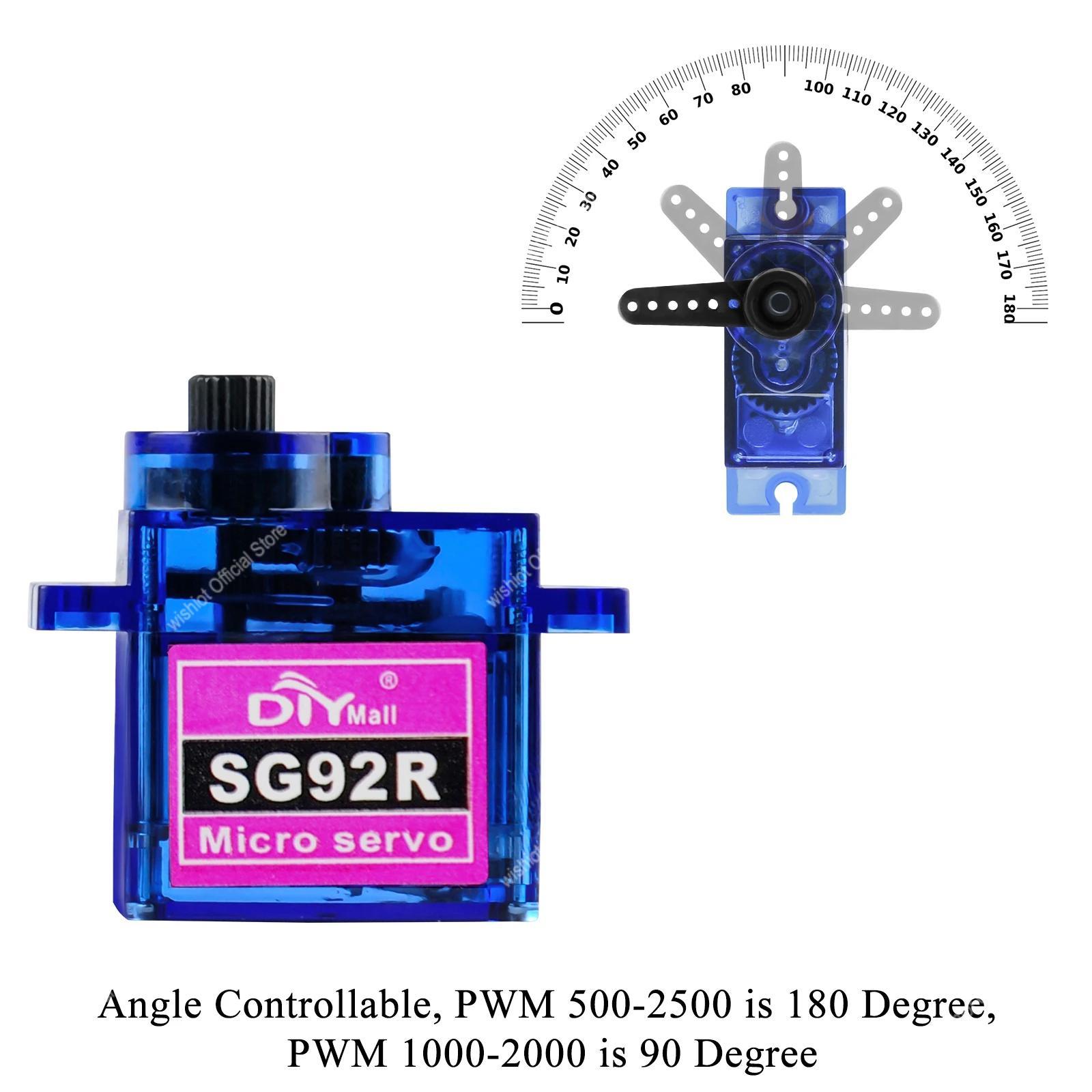 Sg92r micro servo motor 4.8-6v - Servo 9G avaliação e preço