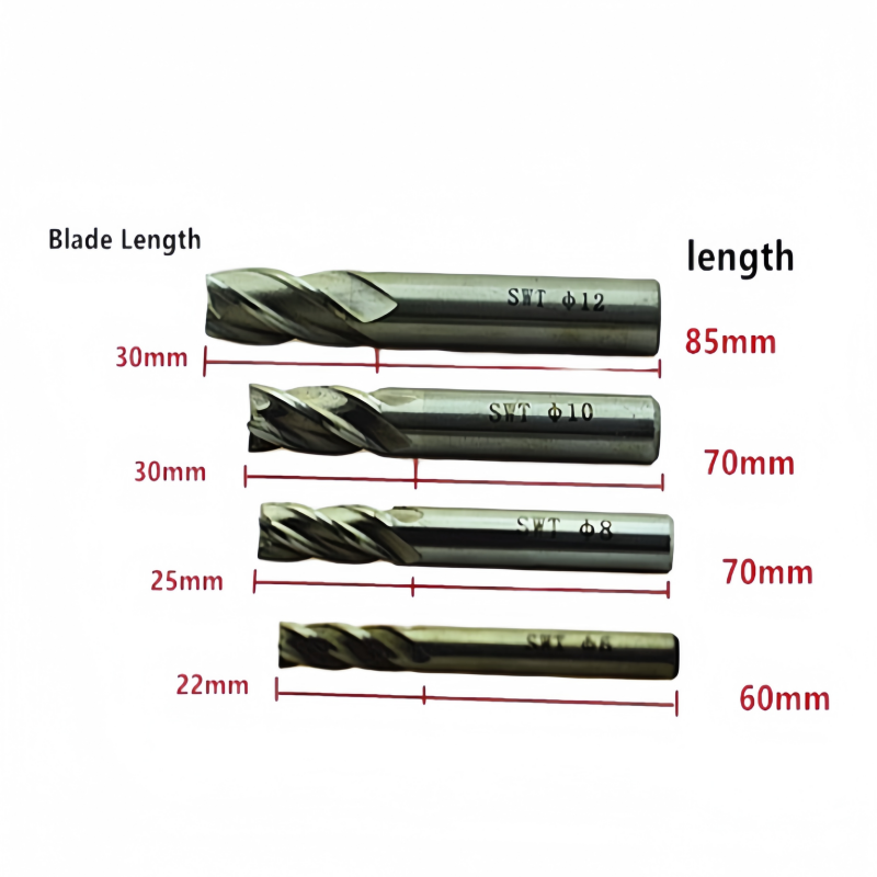 4 pçs fresa de carboneto hss 4 - End Mill Set avaliação e preço