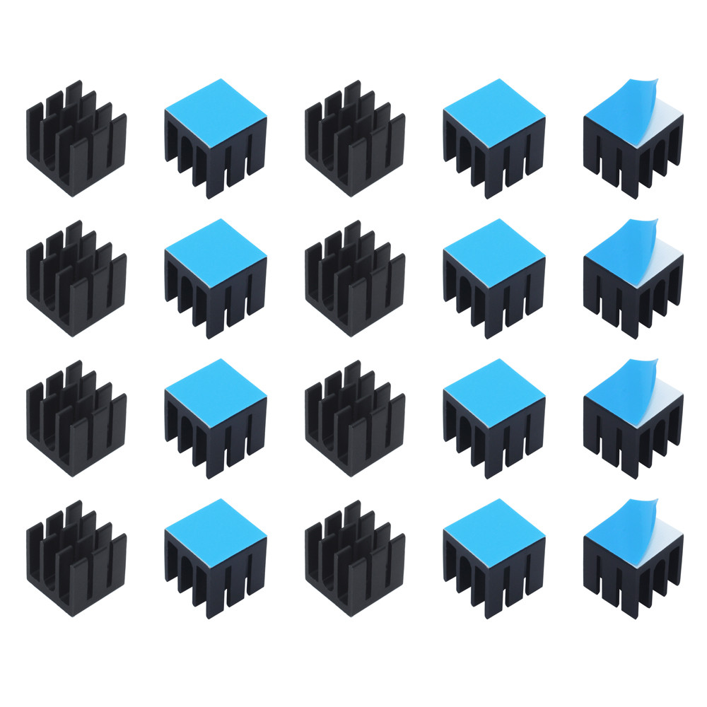 12x12x12mm 50 peças dissipador - Aluminium Extrusion avaliação e preço