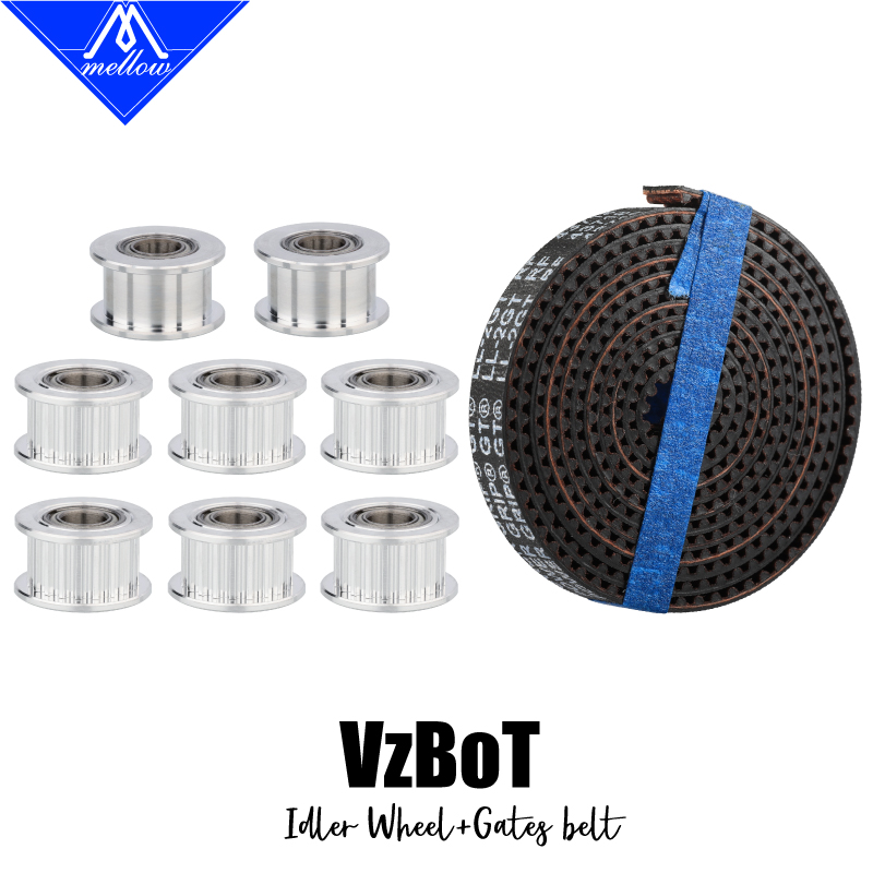 Mellow 1 conjunto de alumínio  - Gt2 Pulley avaliação e preço