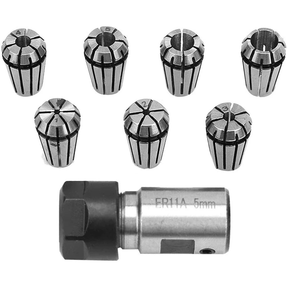 Conjunto de 8 peças de mandril - End Mill Set avaliação e preço